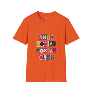 Anti Social social club Soft style T-Shirt