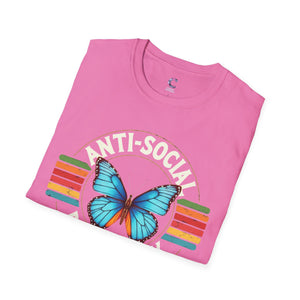 Anti-Social Butterfly Soft Style T-Shirt