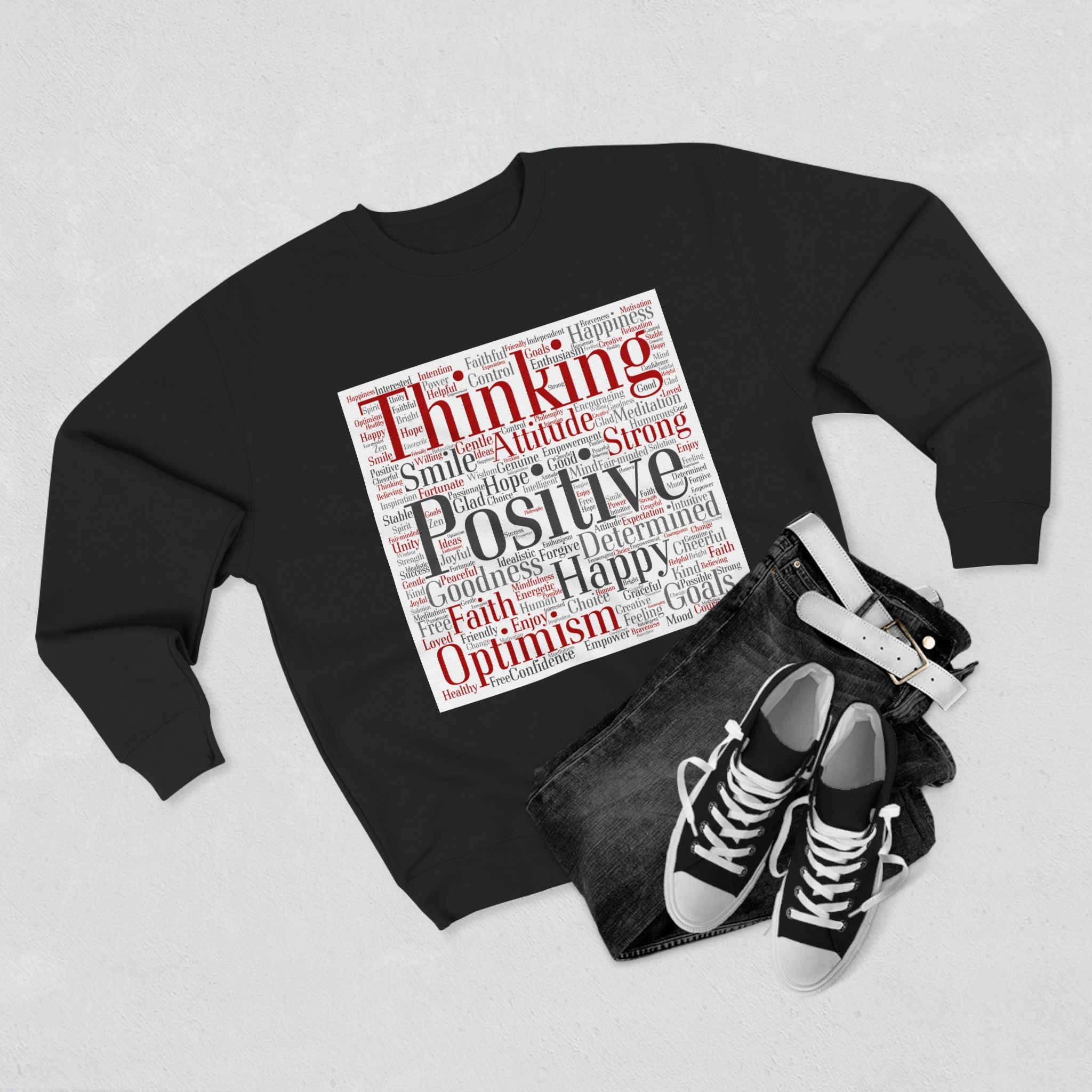 Positive Words neutral Sweatshirt