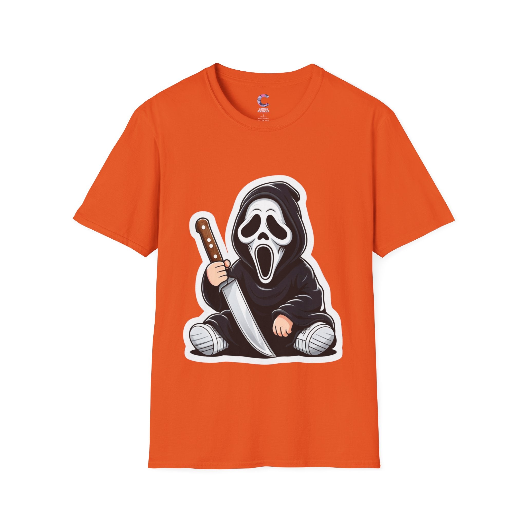 Ghostface Scary Soft style T-Shirt