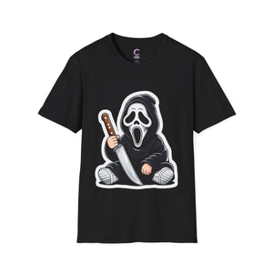 Ghostface Scary Soft style T-Shirt