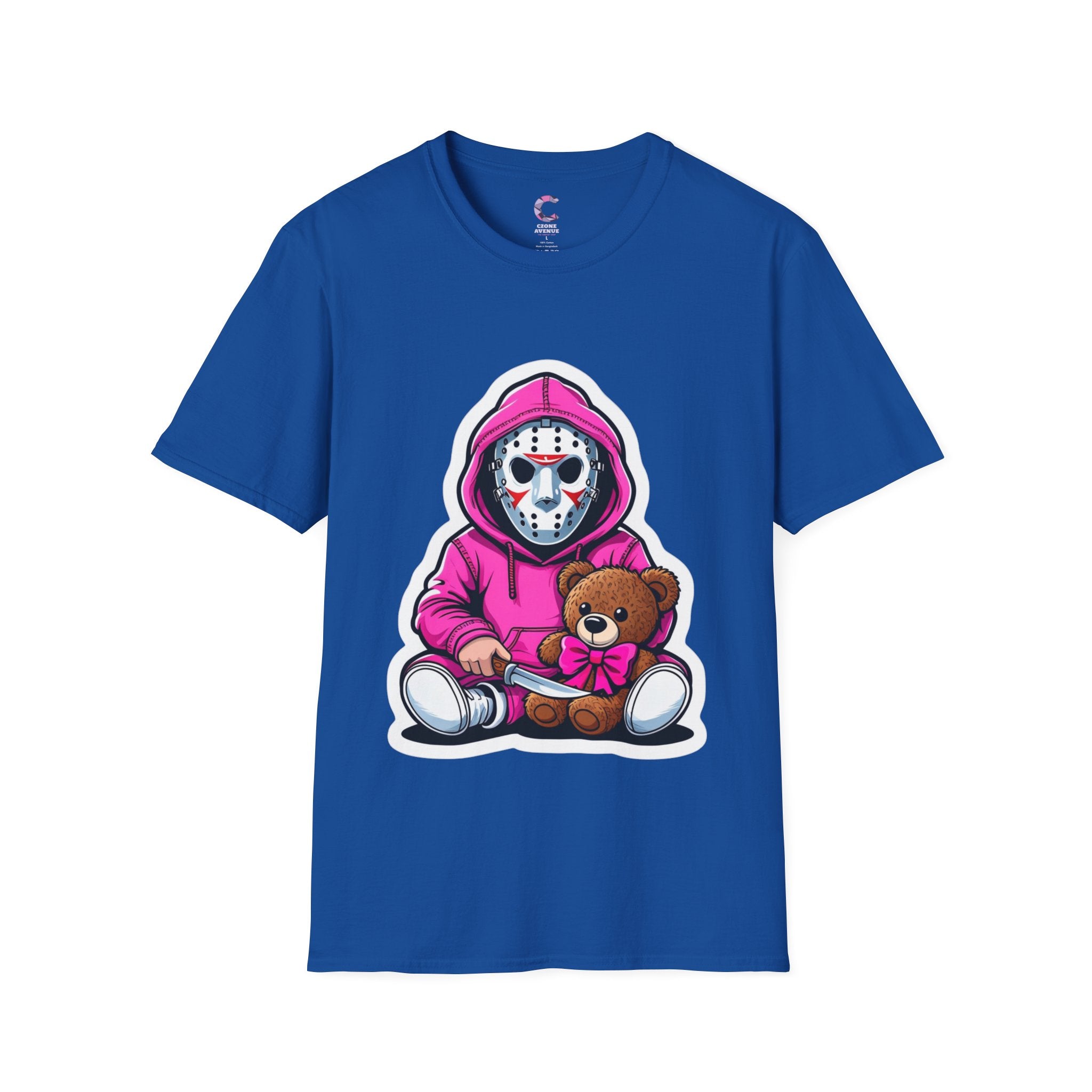 Hockey Scary Face Soft style T-Shirt