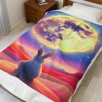Peaceful Bunny Soft Blanket