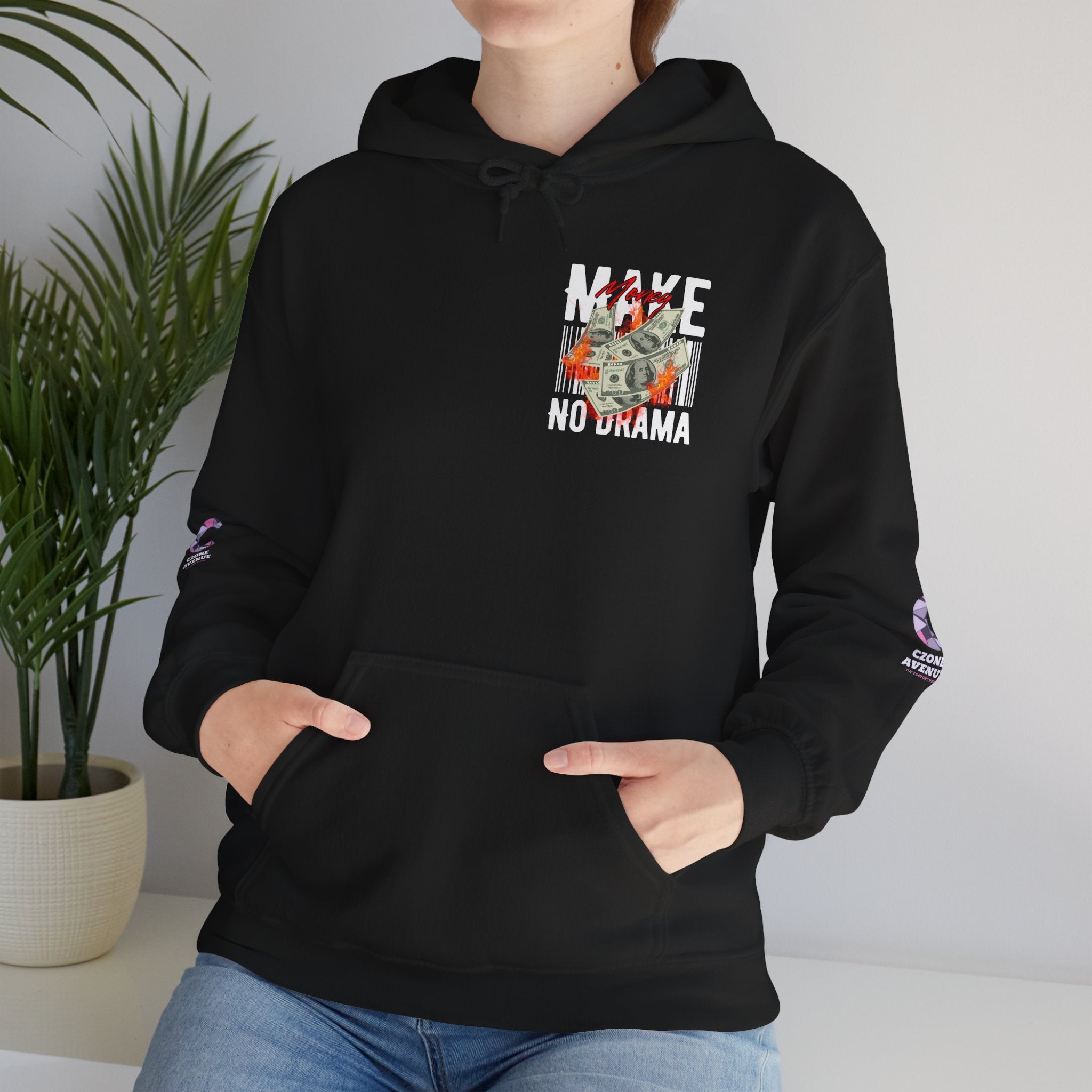 Make Money No Drama Hoodie Czone Avenue