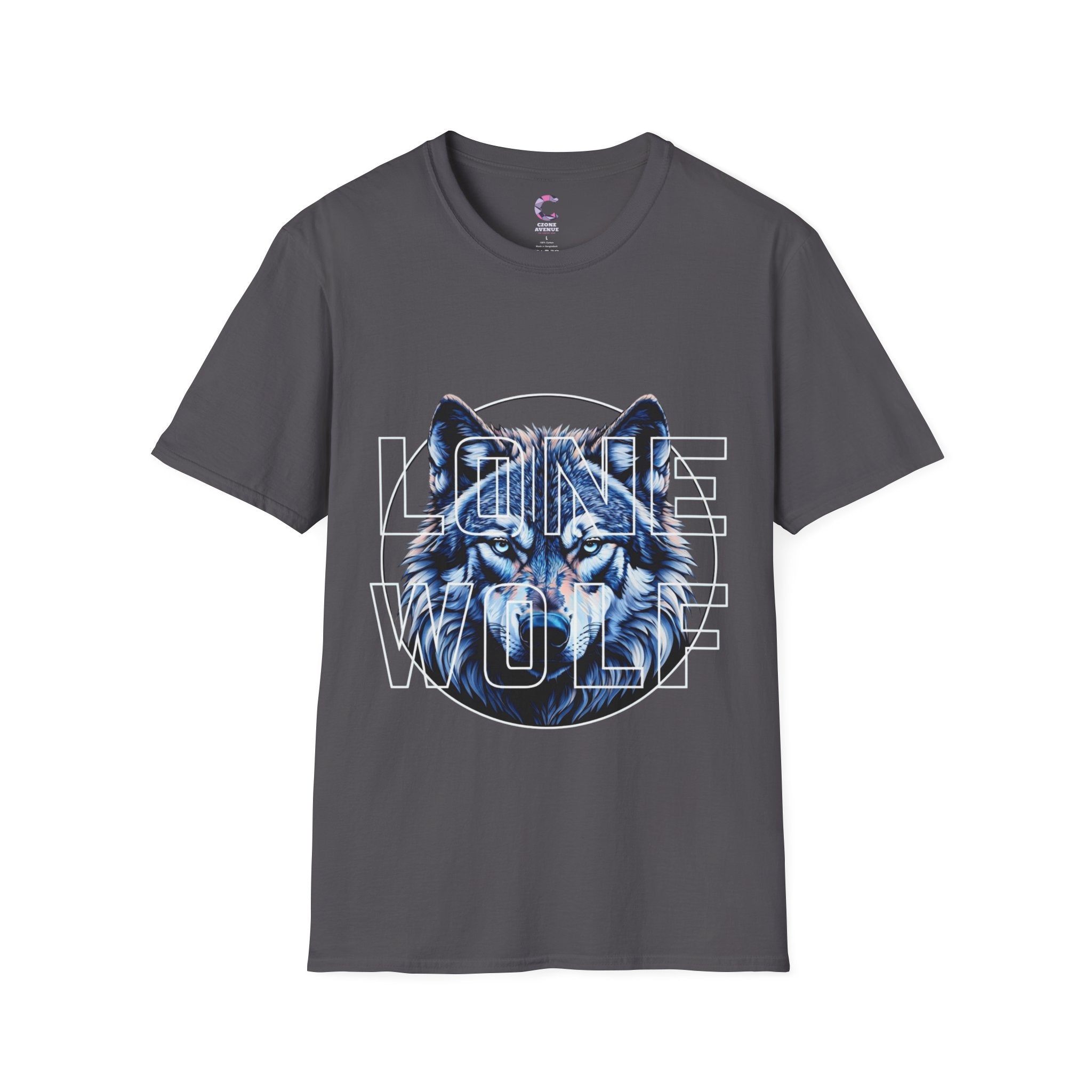 Lone Wolf Theme Tshirt unisex cotton soft style