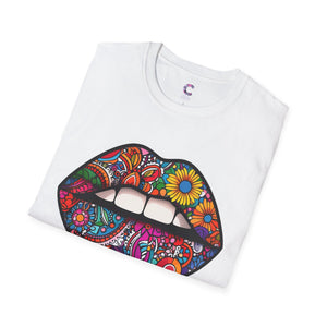 Flower Lips Soft style T-Shirt