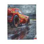 Racing Car Themed Soft Blanket