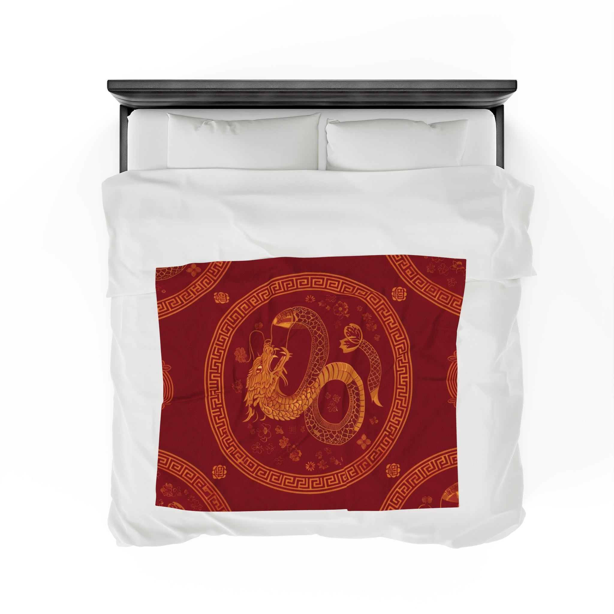 Red Dragon Soft Blanket