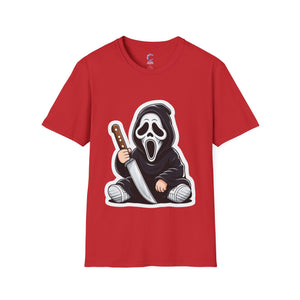 Ghostface Scary Soft style T-Shirt