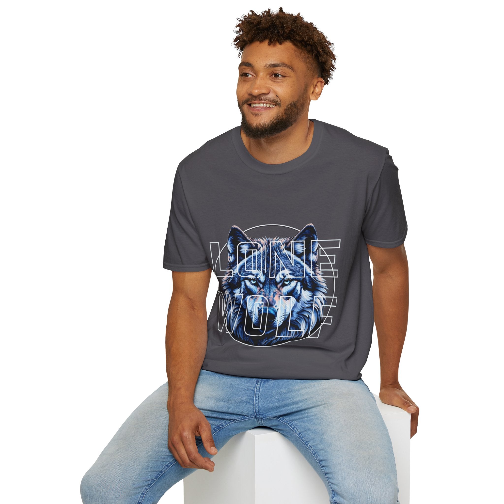 Lone Wolf Theme Tshirt unisex cotton soft style