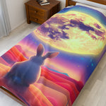 Peaceful Bunny Soft Blanket
