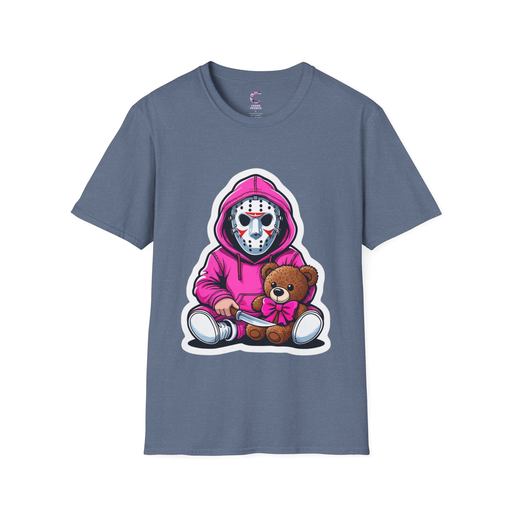 Hockey Scary Face Soft style T-Shirt
