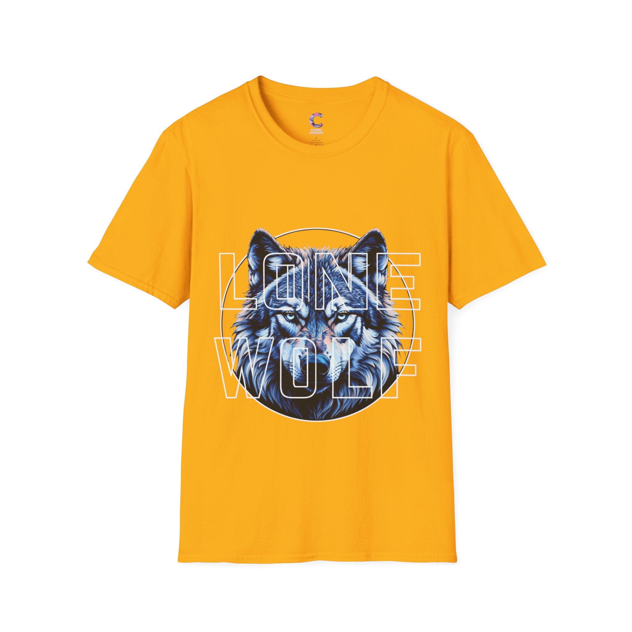 Lone Wolf Theme Tshirt unisex cotton soft style