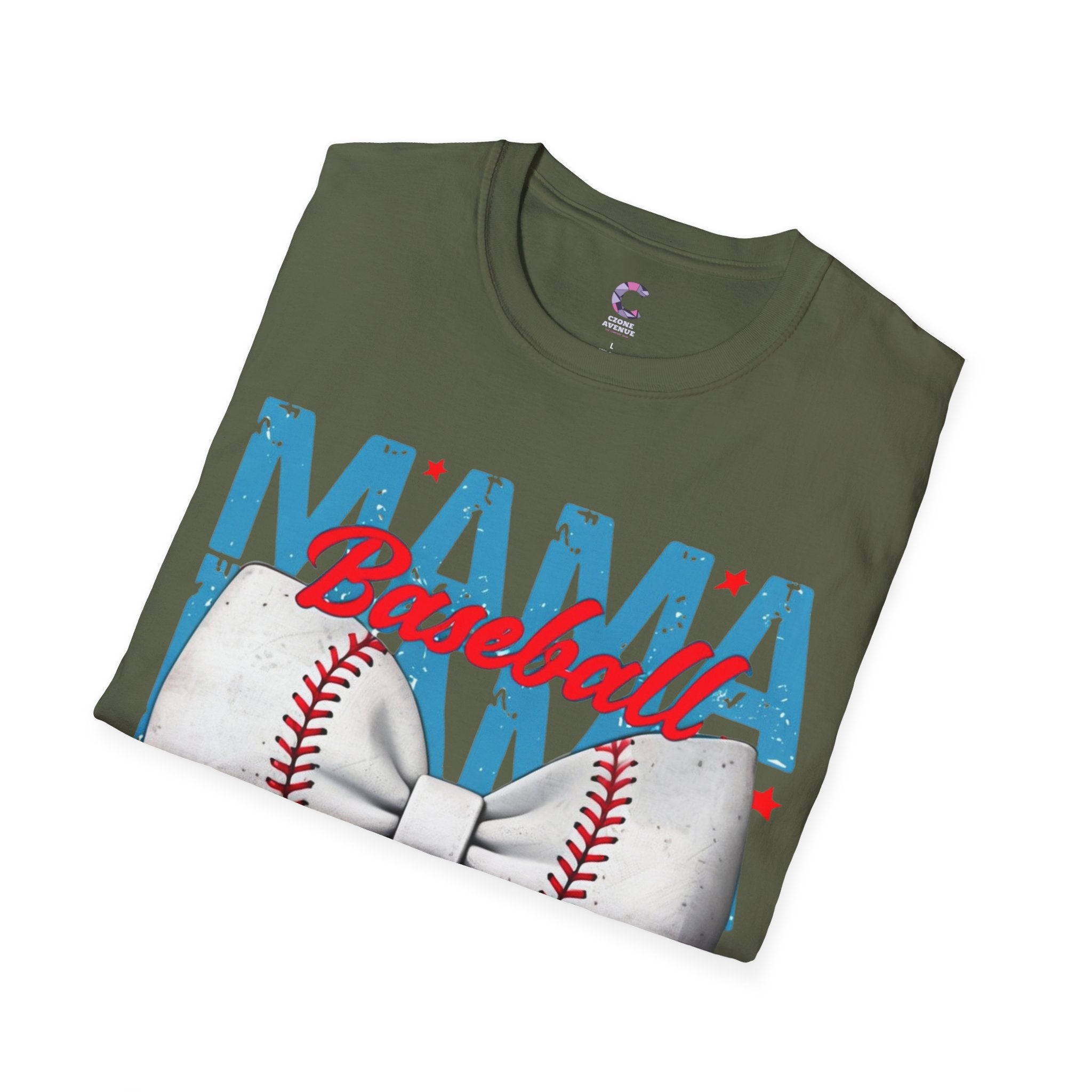 Baseball Mama Soft style T-Shirt