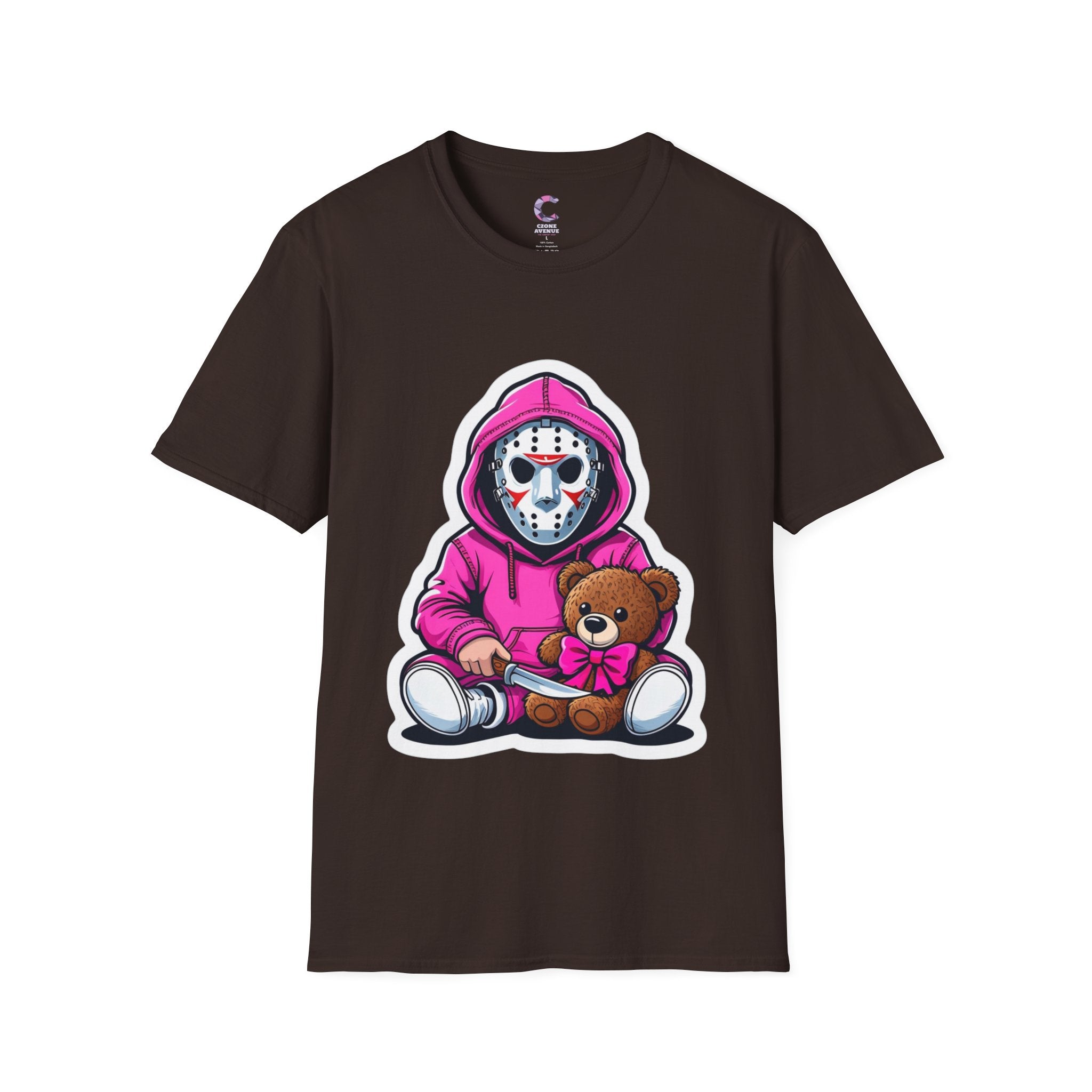 Hockey Scary Face Soft style T-Shirt
