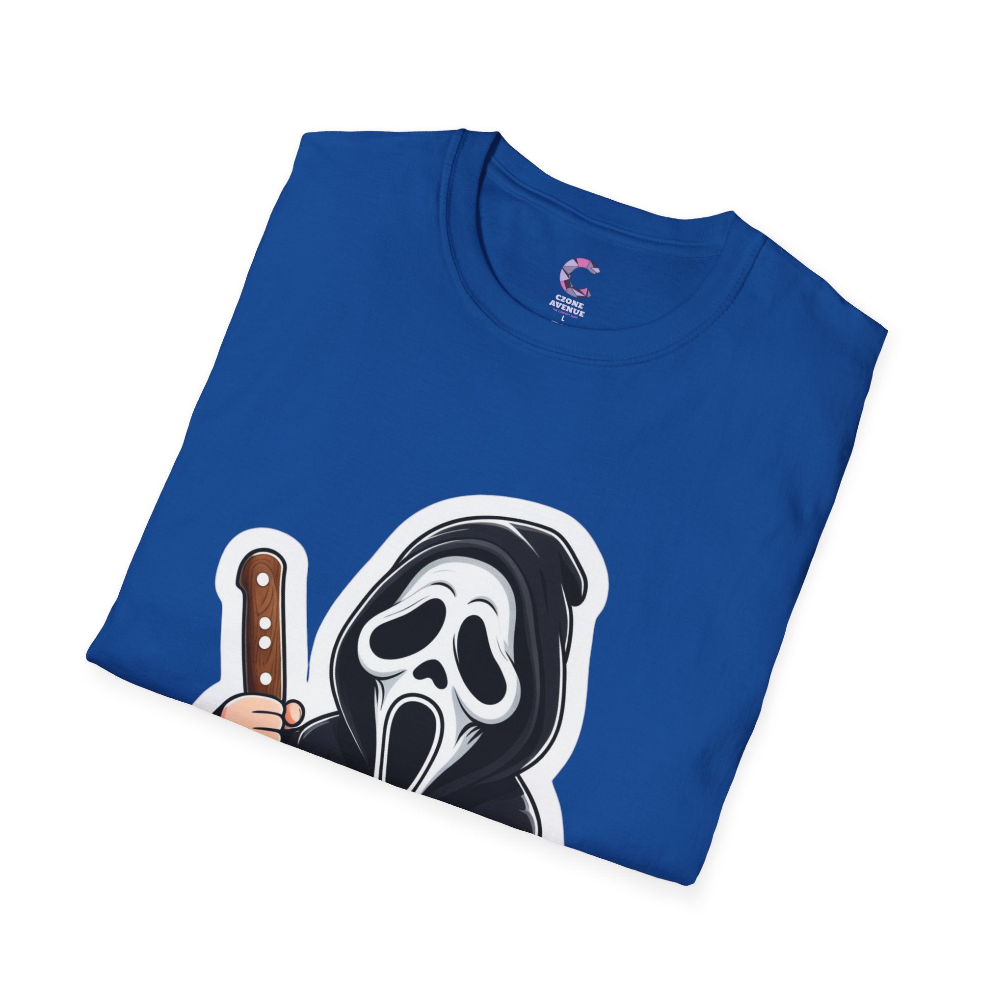 Ghostface Scary Soft style T-Shirt