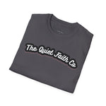 Faith Over Fear T-Shirt — The Quiet Faith Co. Front Logo