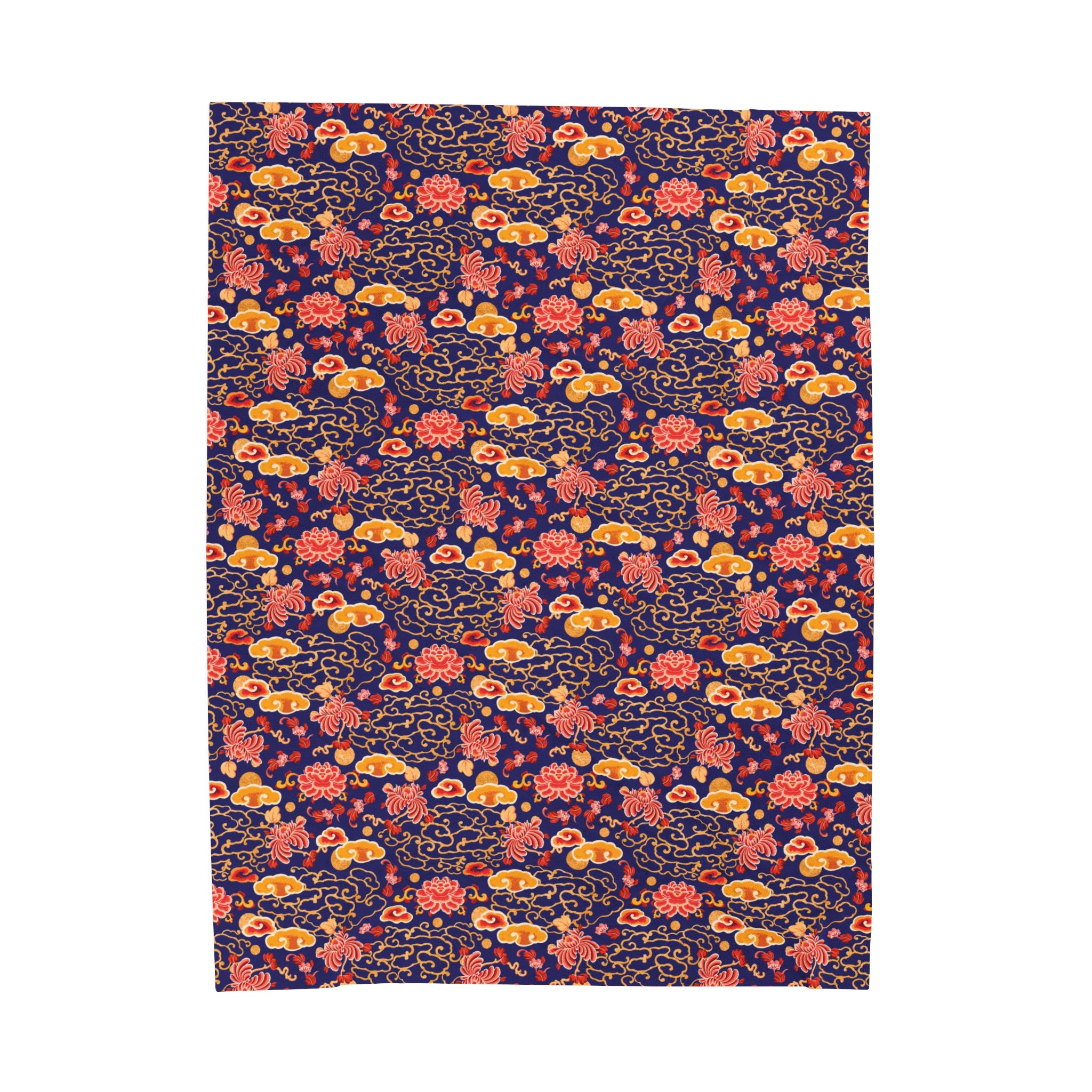 Floral Pattern Themed Soft Blanket