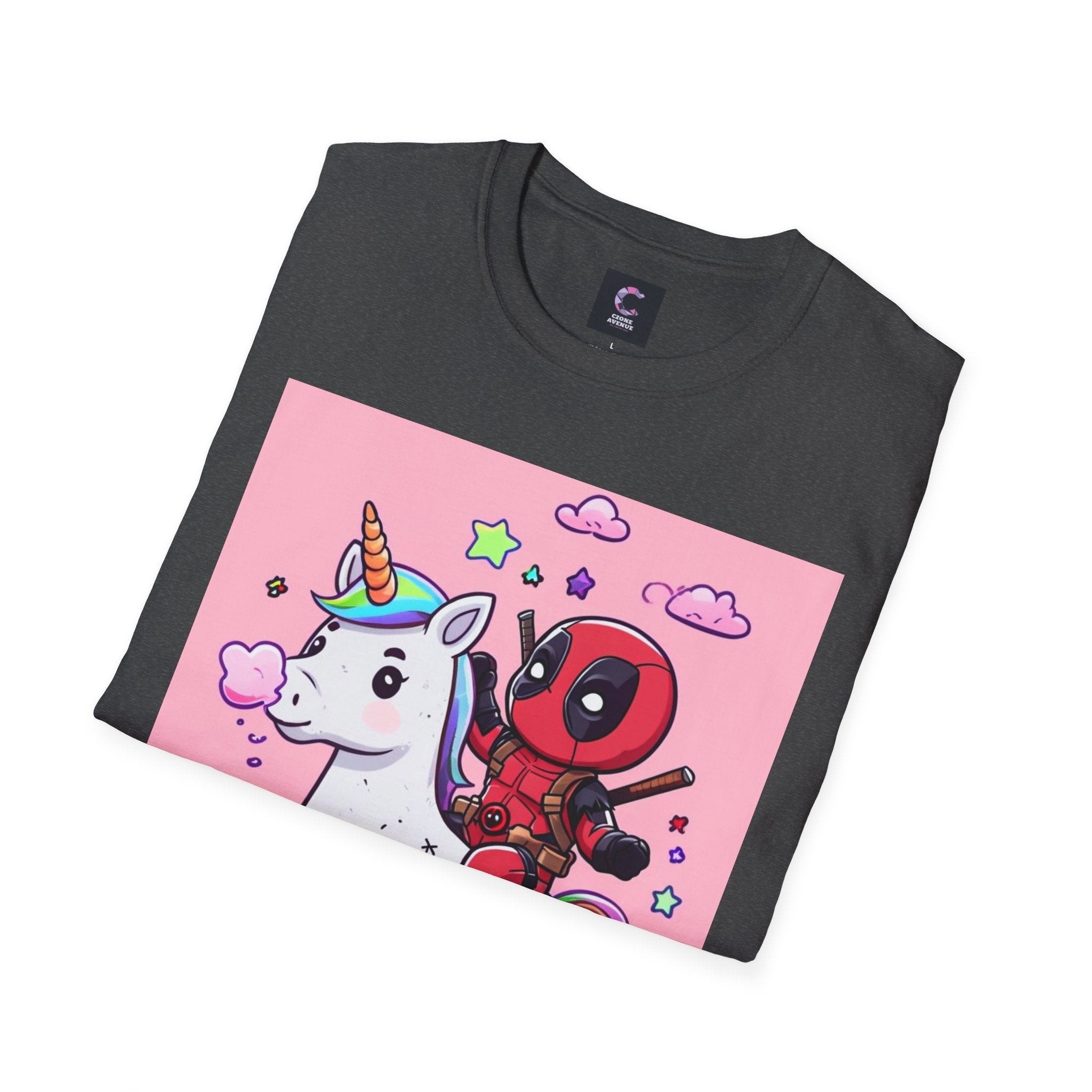 Unicorn Red Character Soft style T-Shirt