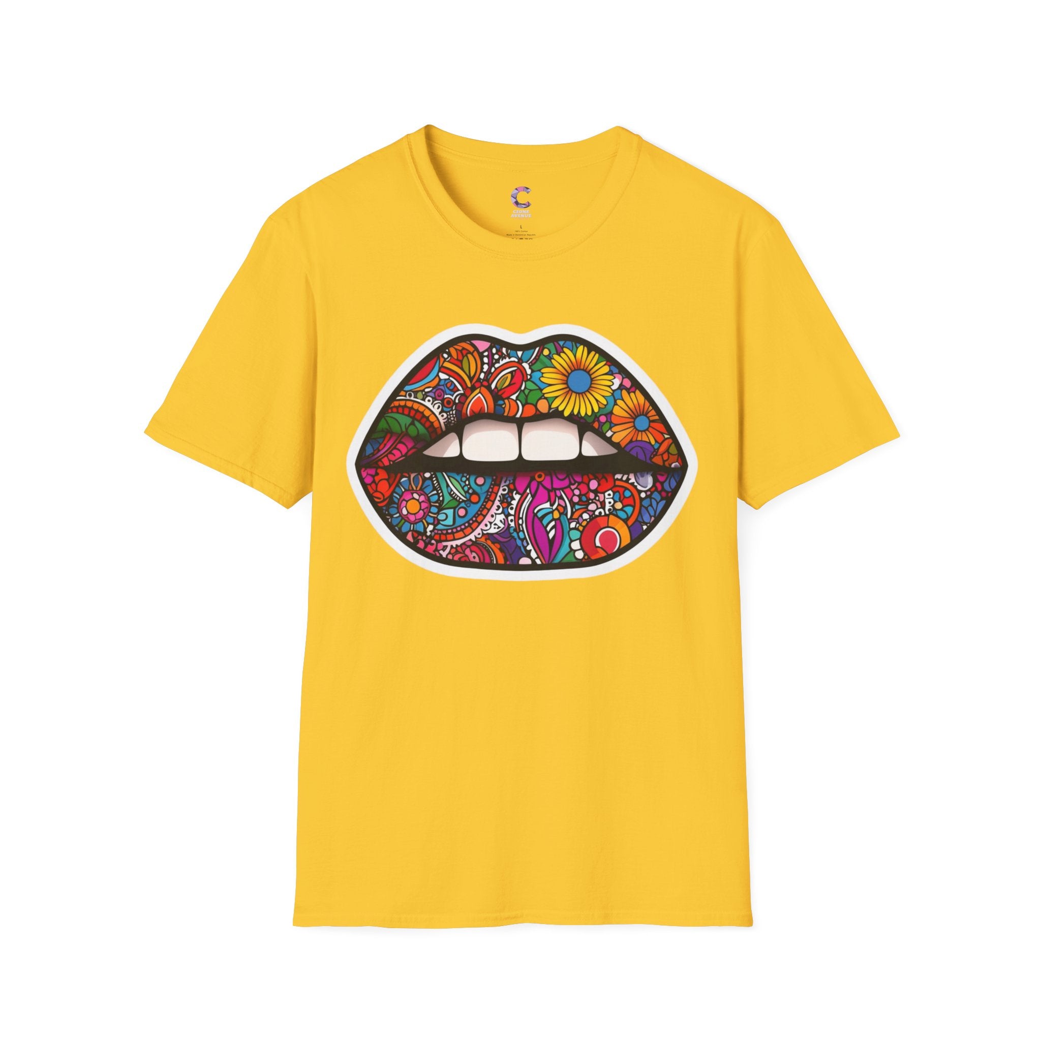 Flower Lips Soft style T-Shirt