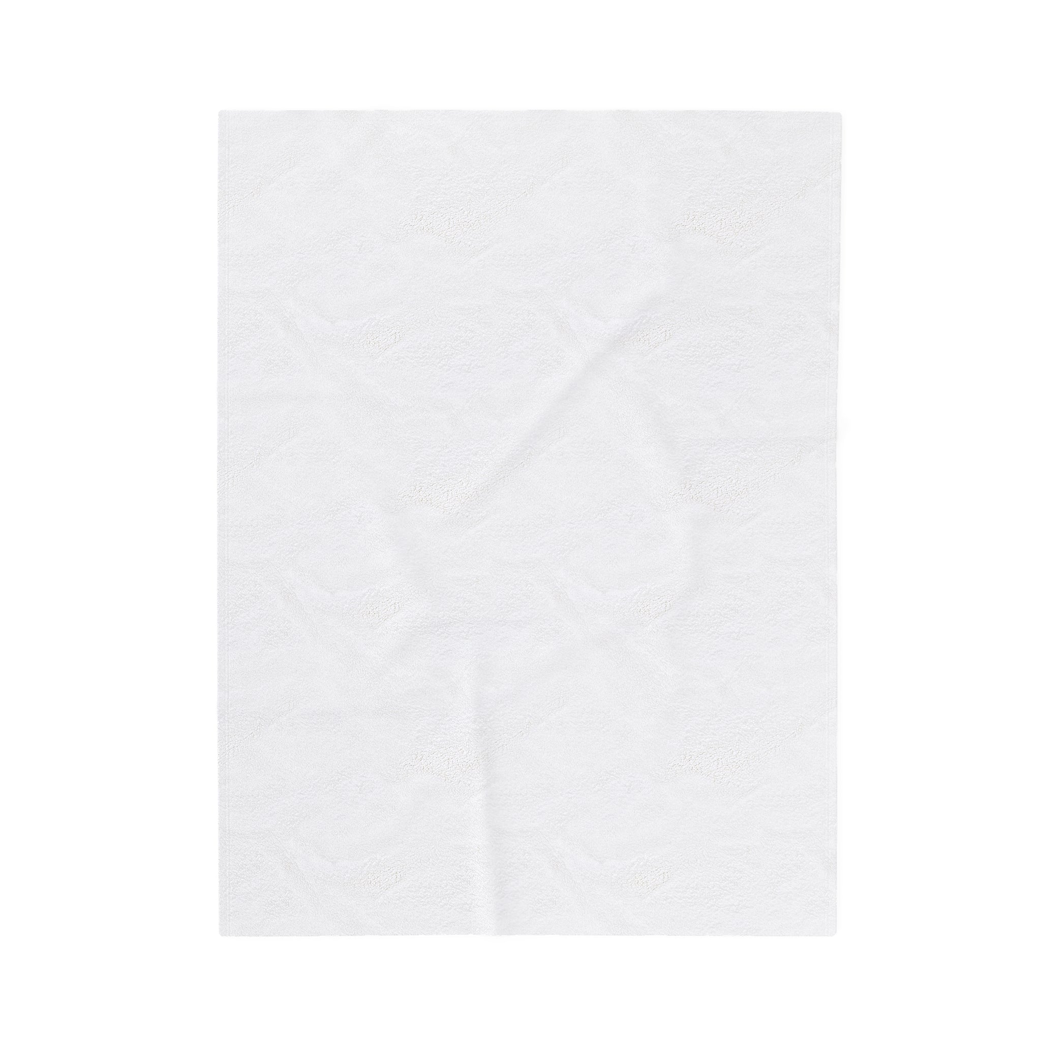 White Ranger Themed Velveteen Soft Blanket