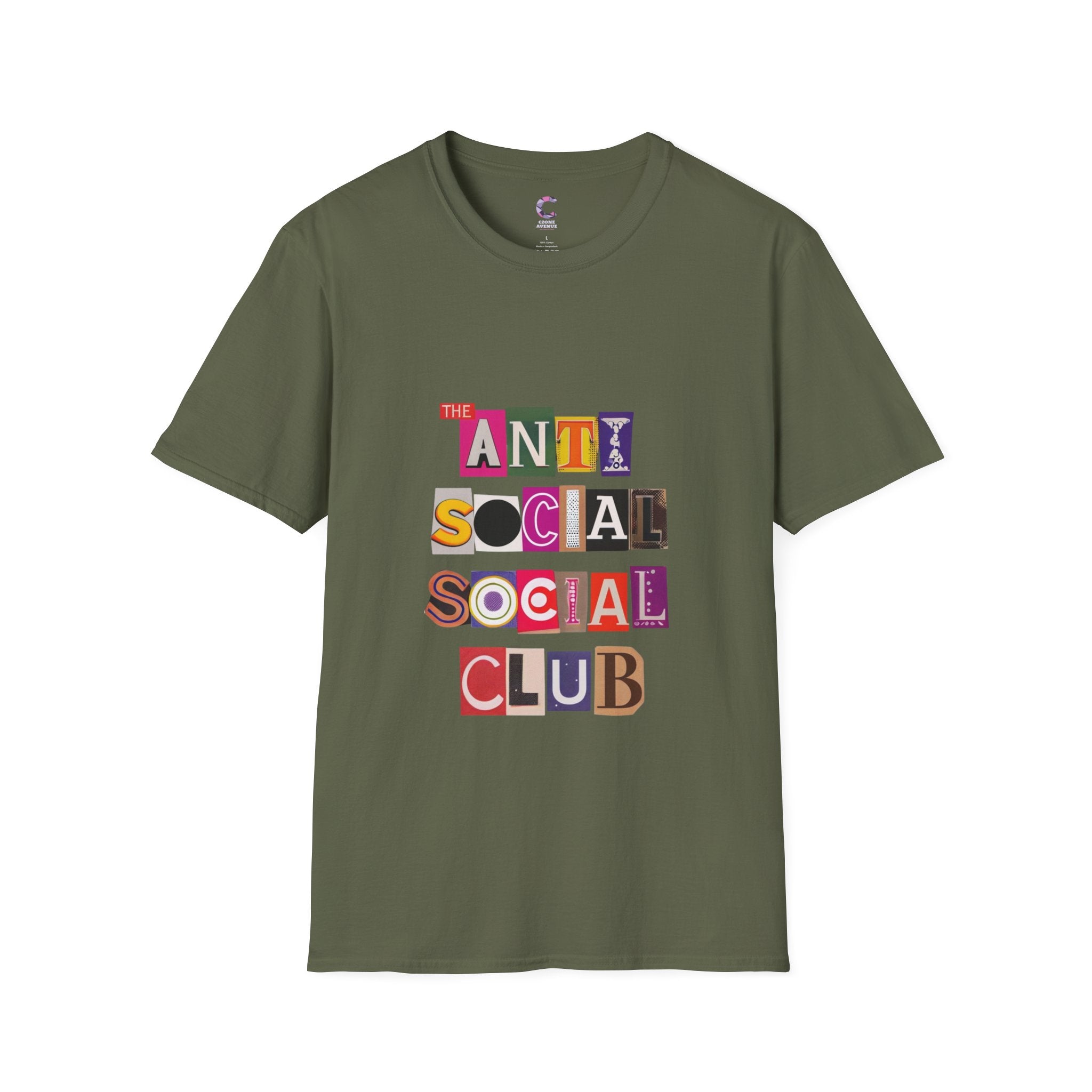 Anti Social social club Soft style T-Shirt