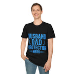 Husband Dad Protector Hero Soft style T-Shirt