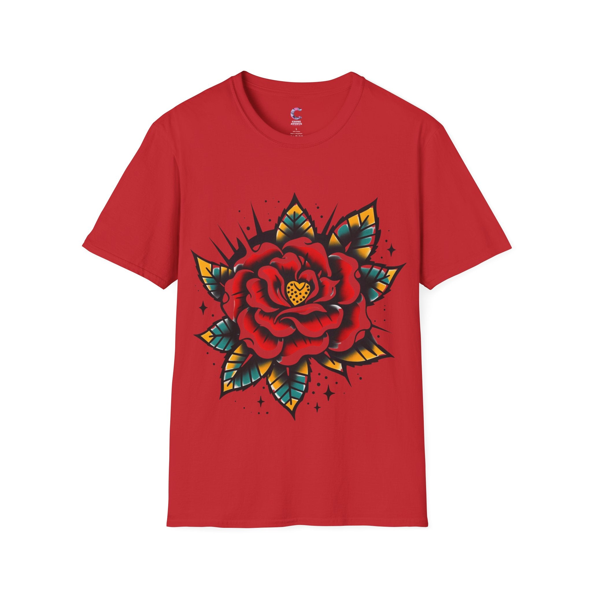 Colorful Rose Unisex T-Shirt
