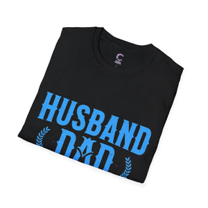 Husband Dad Protector Hero Soft style T-Shirt