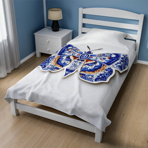 Ceramic Butterfly Soft Blanket