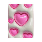 Big Pink Hearts Soft Blanket