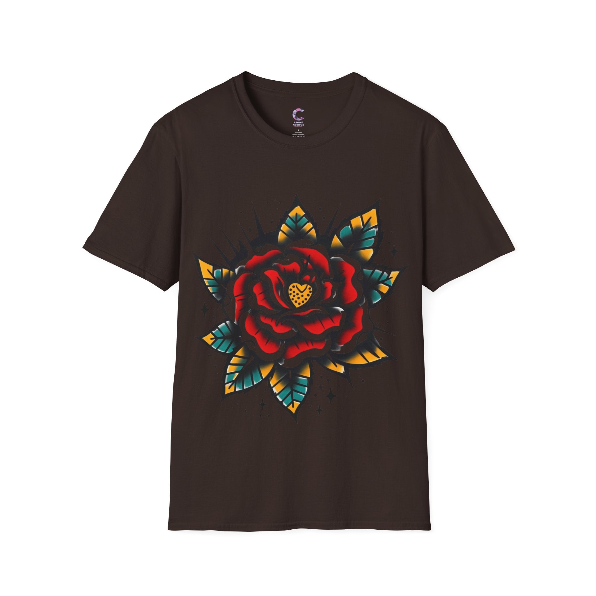 Colorful Rose Unisex T-Shirt
