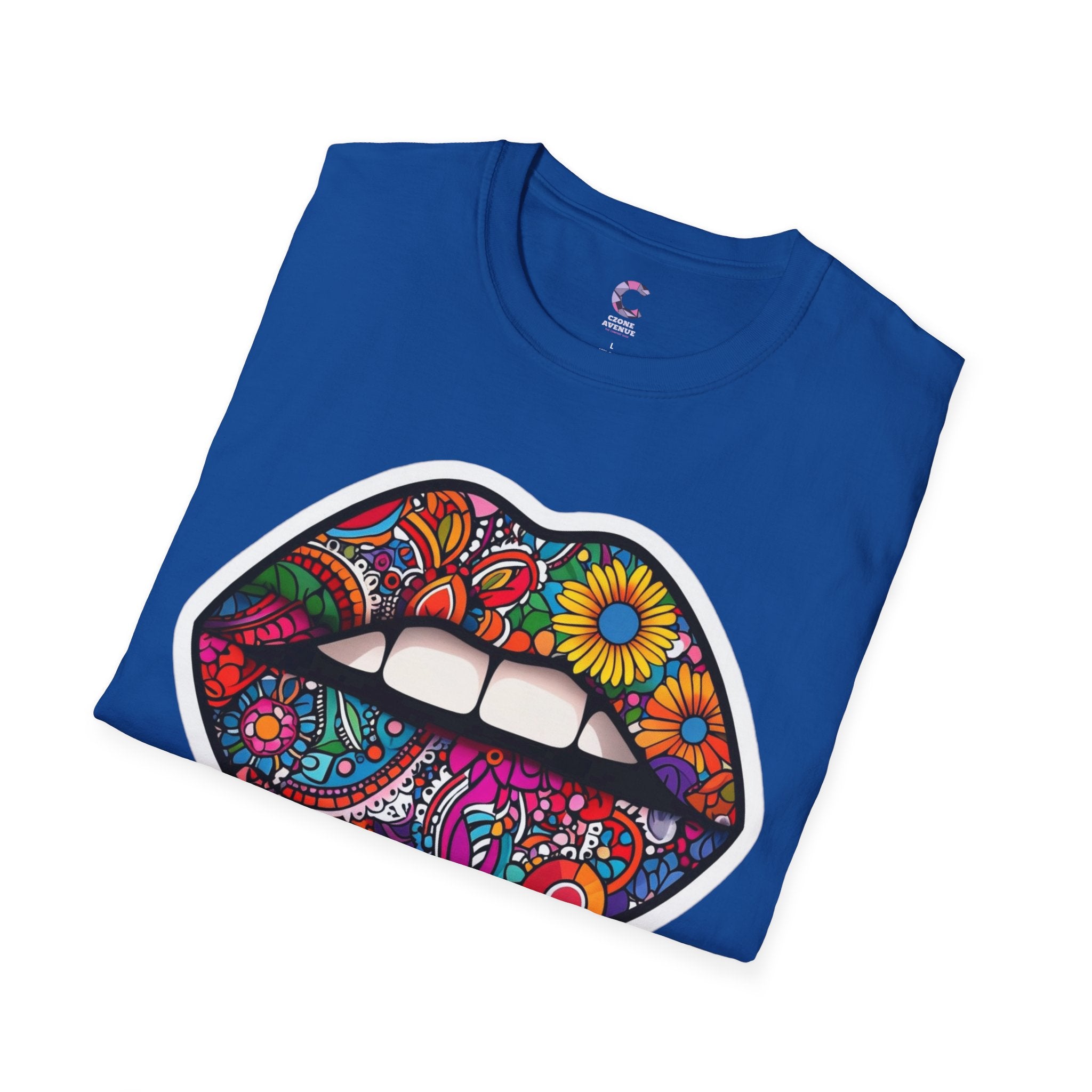 Flower Lips Soft style T-Shirt