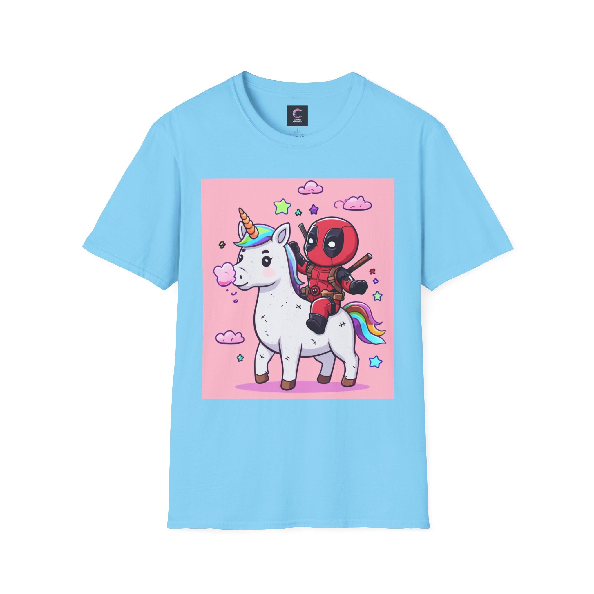 Unicorn Red Character Soft style T-Shirt