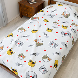 Cat Lover Soft Blanket