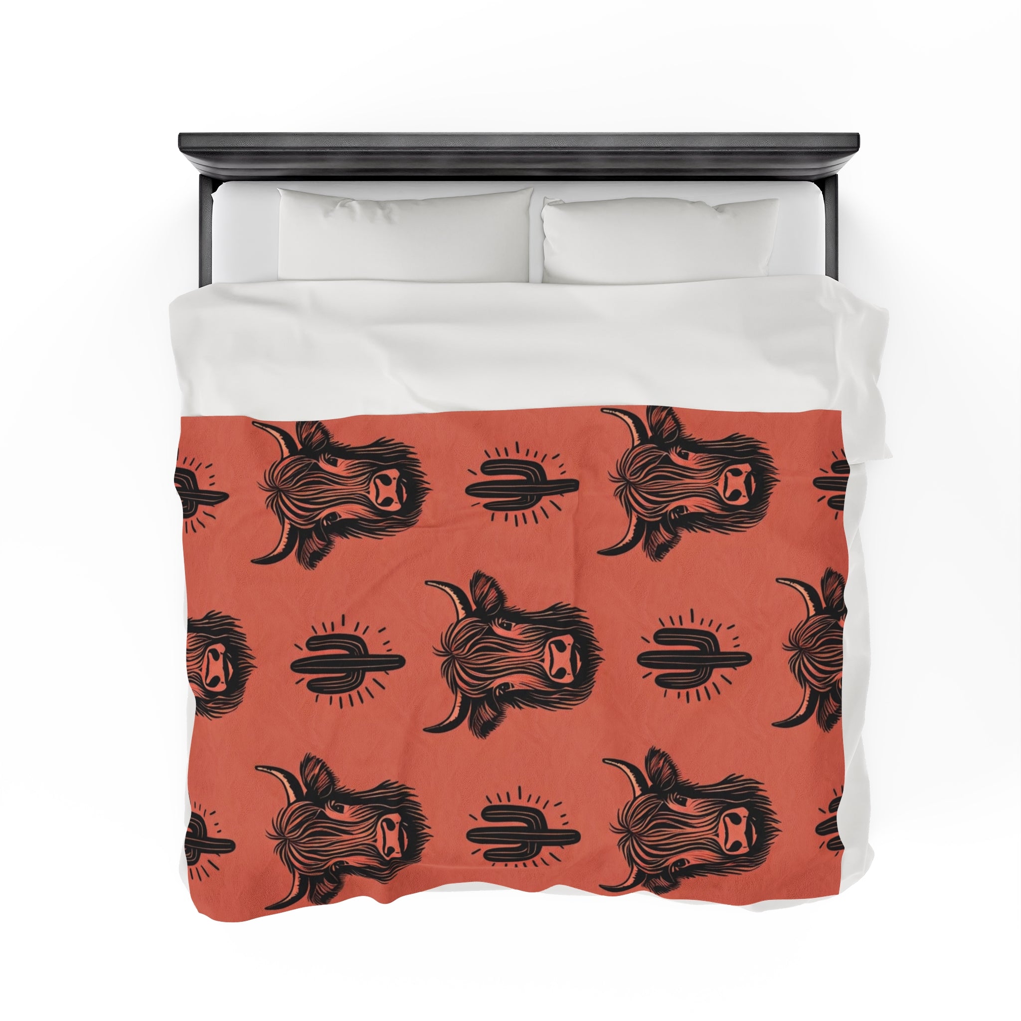 Western Themed Soft Blanket