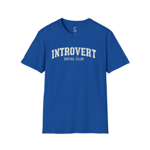 Introvert social club soft style T-Shirt