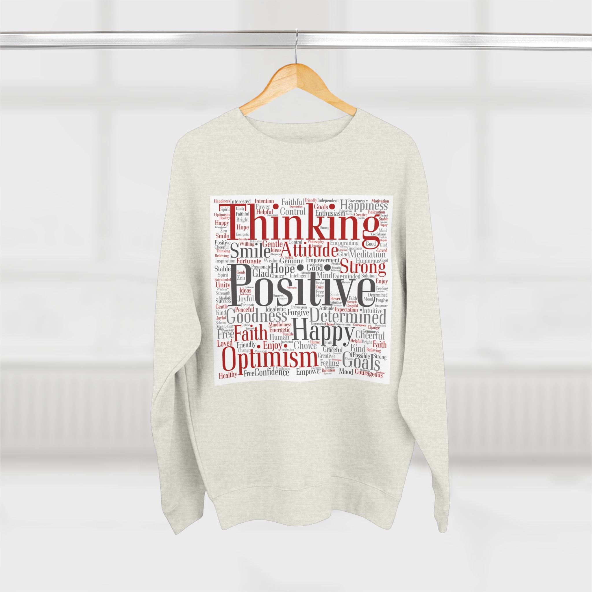 Positive Words neutral Sweatshirt