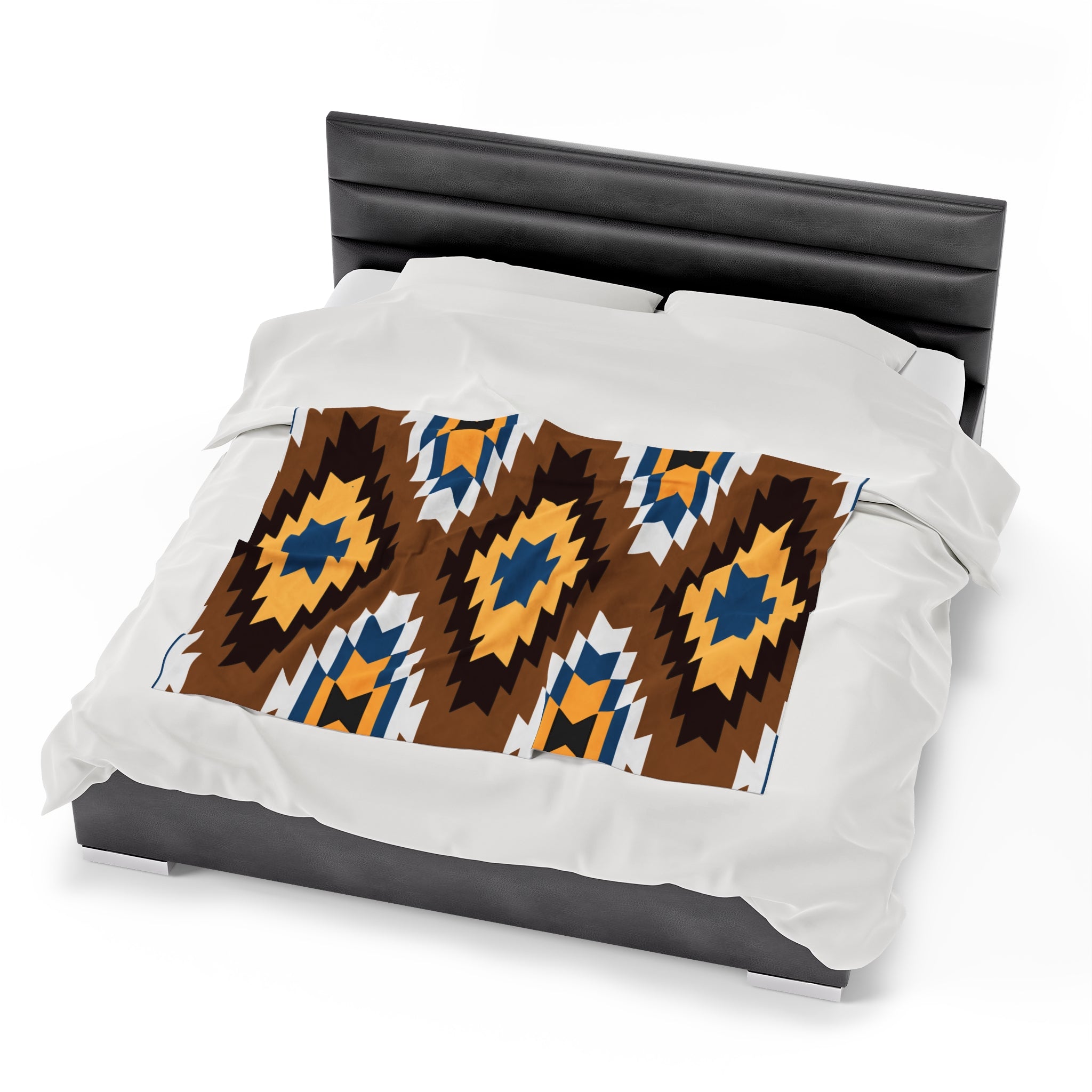 Cultural Themed Velveteen Soft Blanket