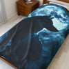 The Wolf & Full Moon Soft Blanket
