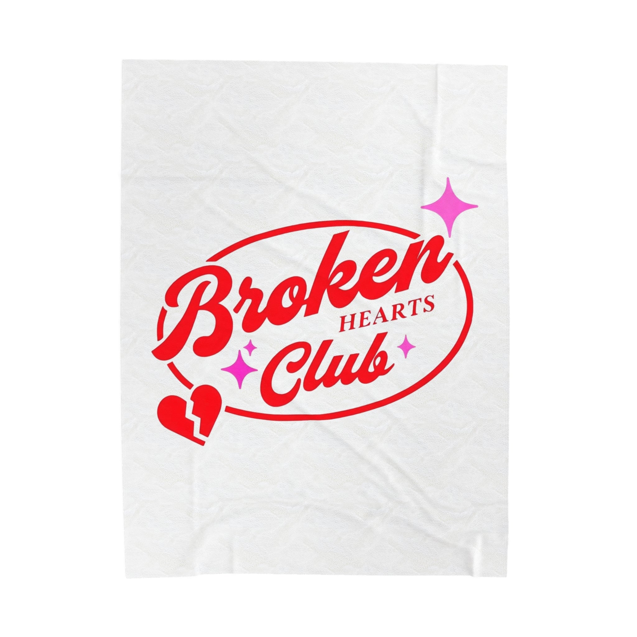 Broken Hearts Club Soft Blanket