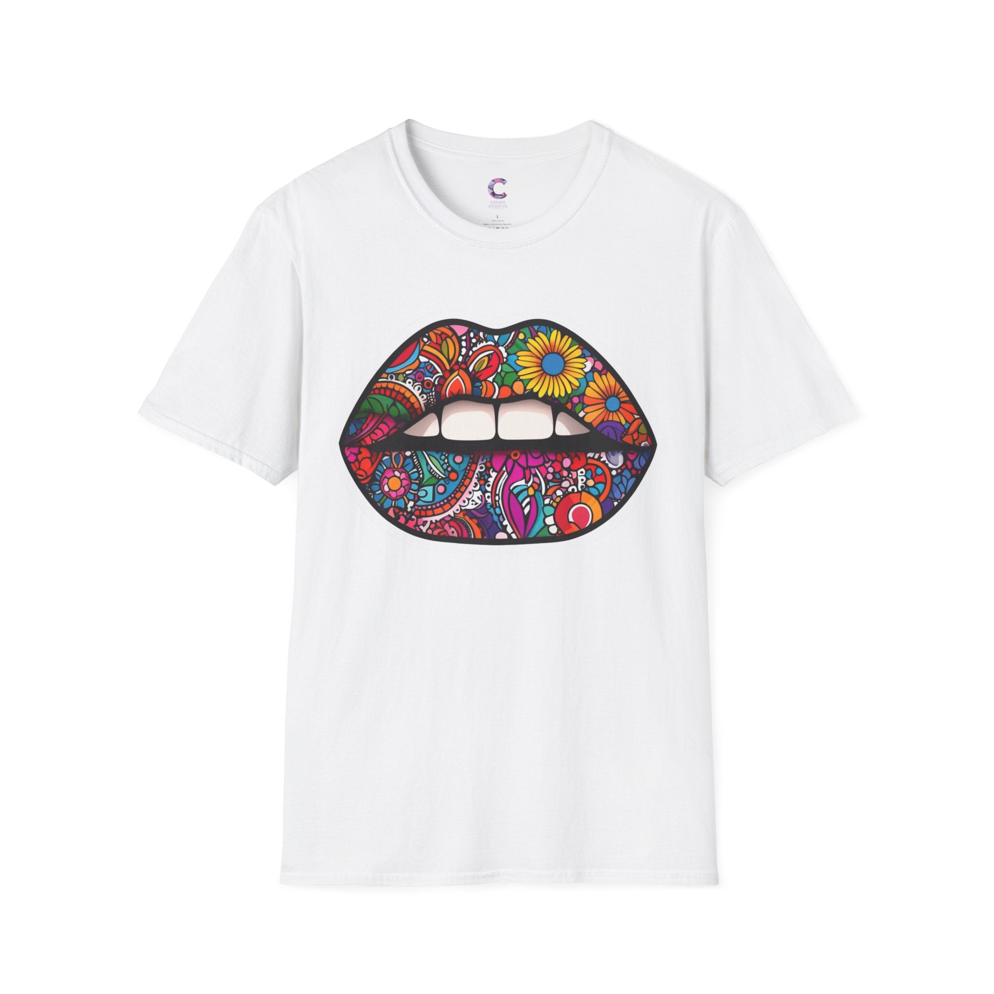 Flower Lips Soft style T-Shirt