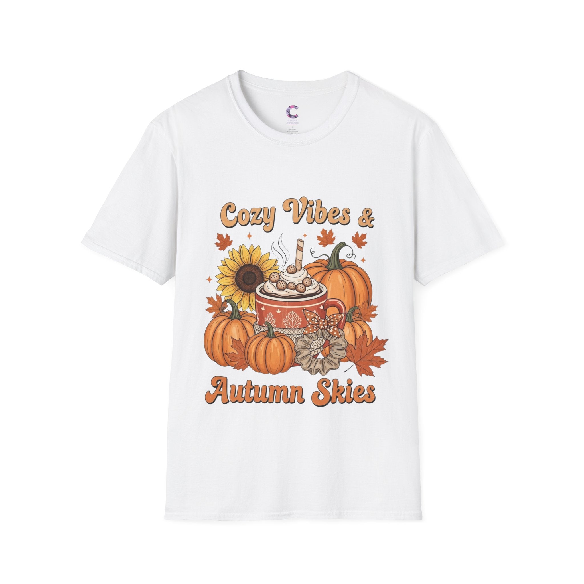 cozy vibes and autumn skies Unisex T-Shirt