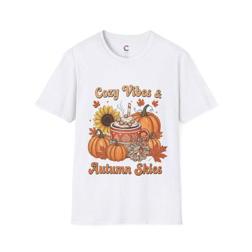 cozy vibes and autumn skies Unisex T-Shirt