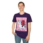 Unicorn Red Character Soft style T-Shirt