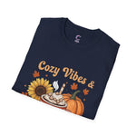 cozy vibes and autumn skies Unisex T-Shirt