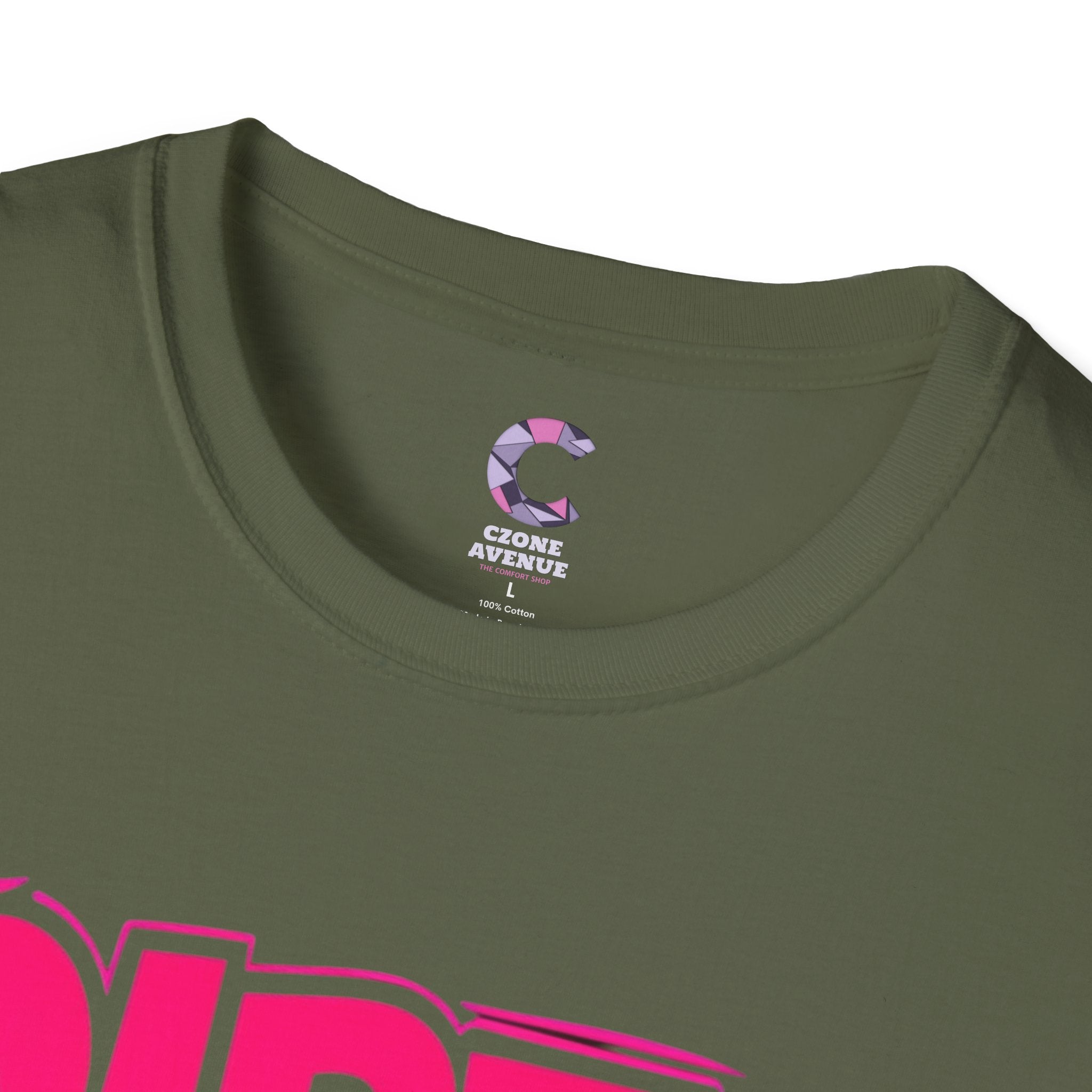 Dirty Money Theme Unisex T-Shirt with Lips Holding Money Design