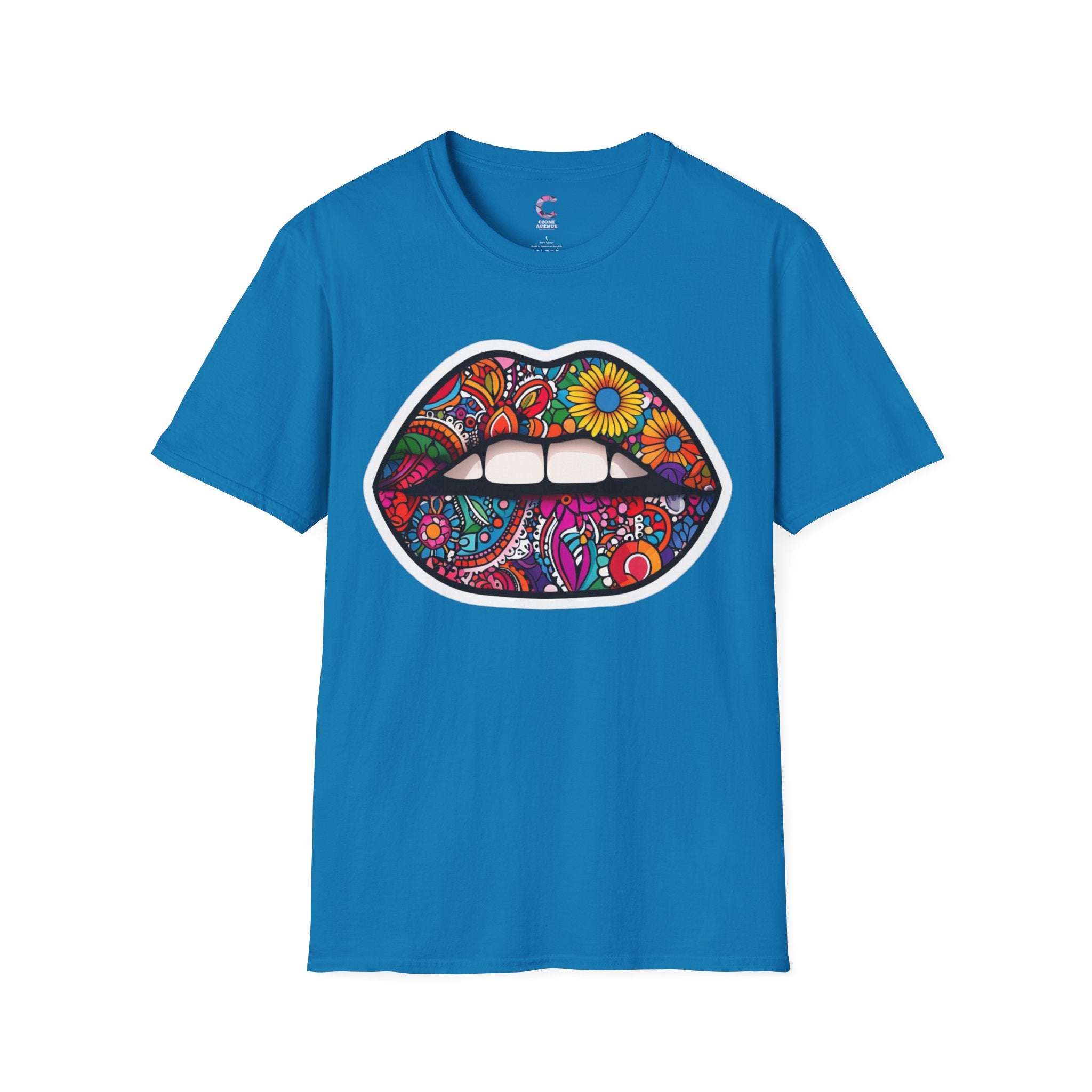 Flower Lips Soft style T-Shirt