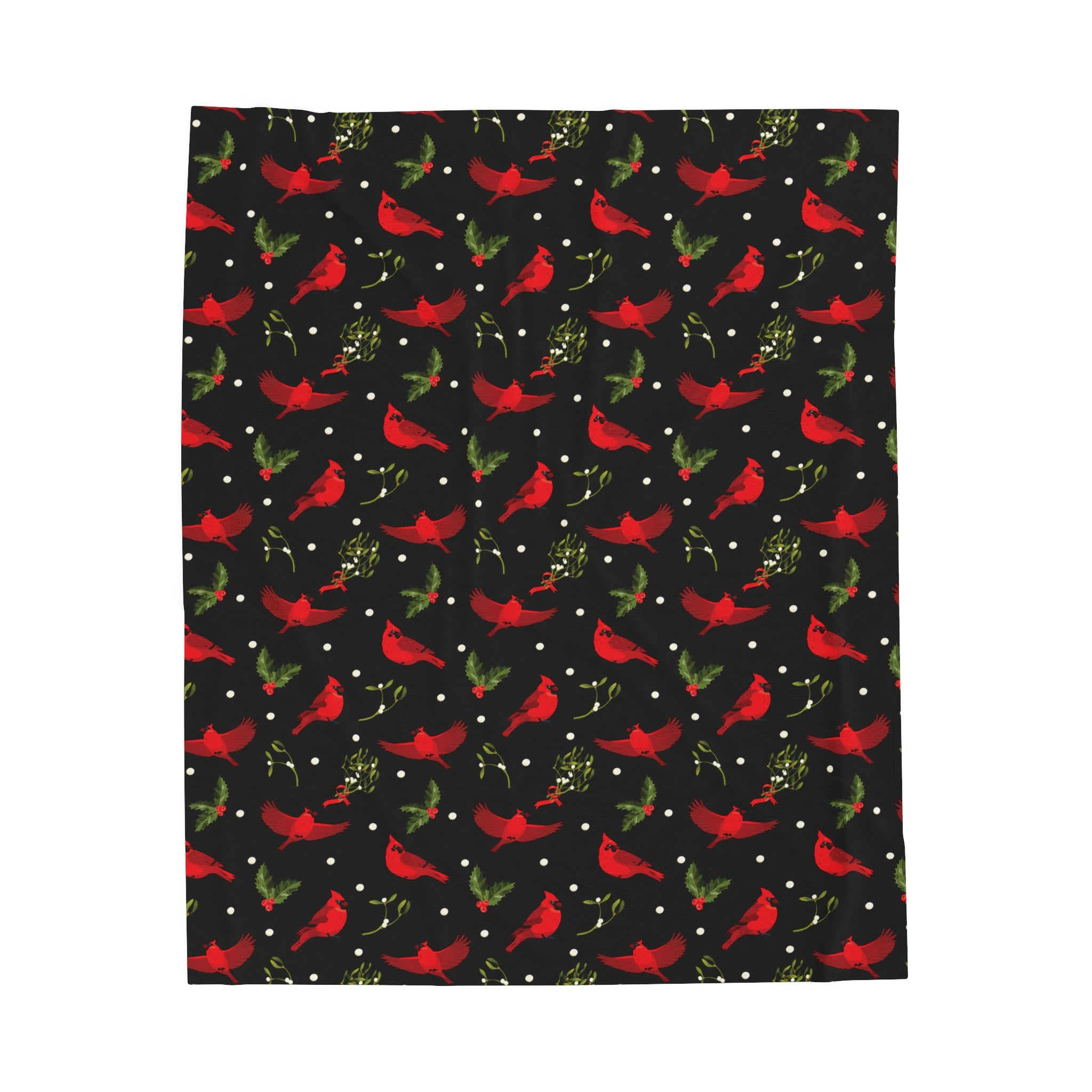 Red Cardinals Soft Blanket