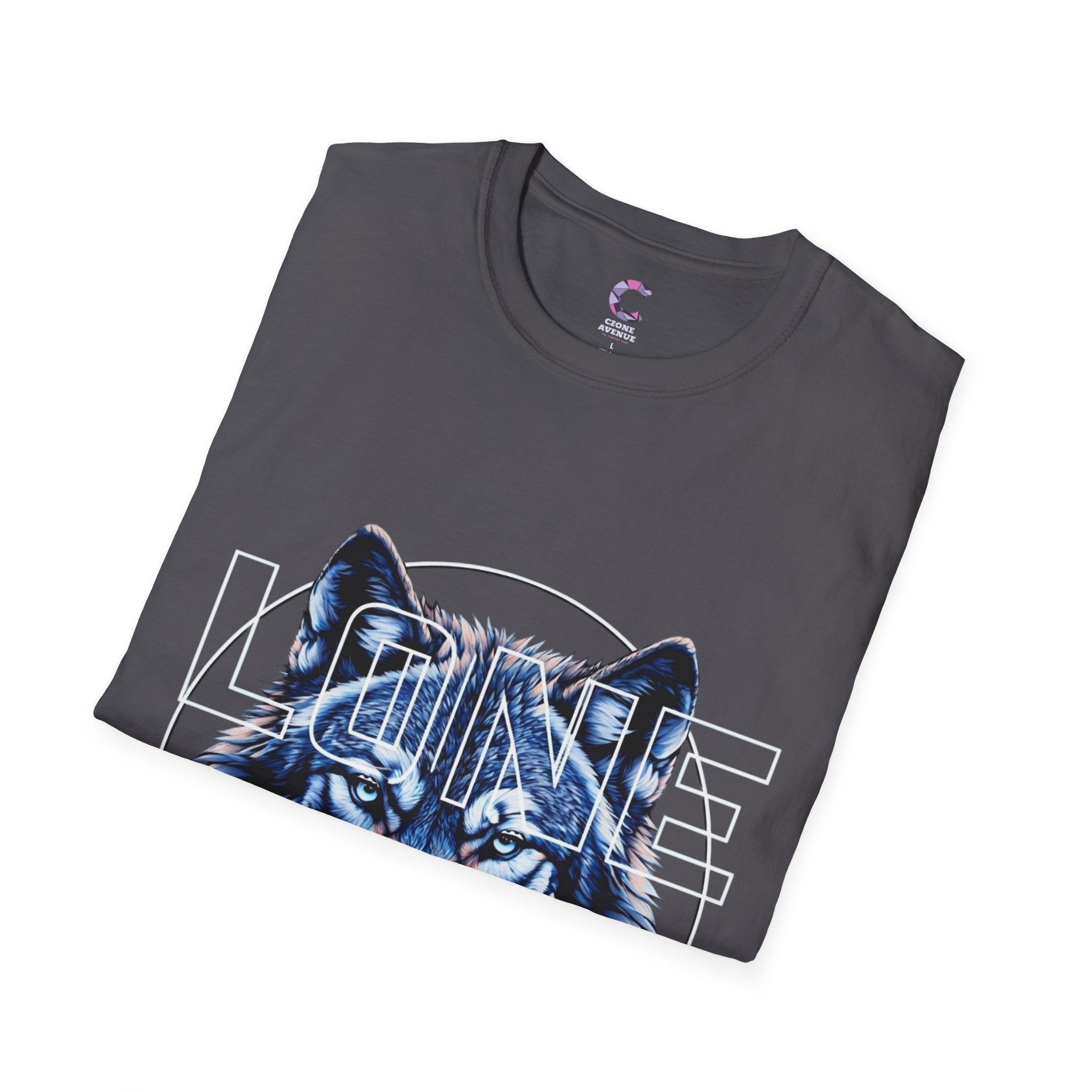 Lone Wolf Theme Tshirt unisex cotton soft style